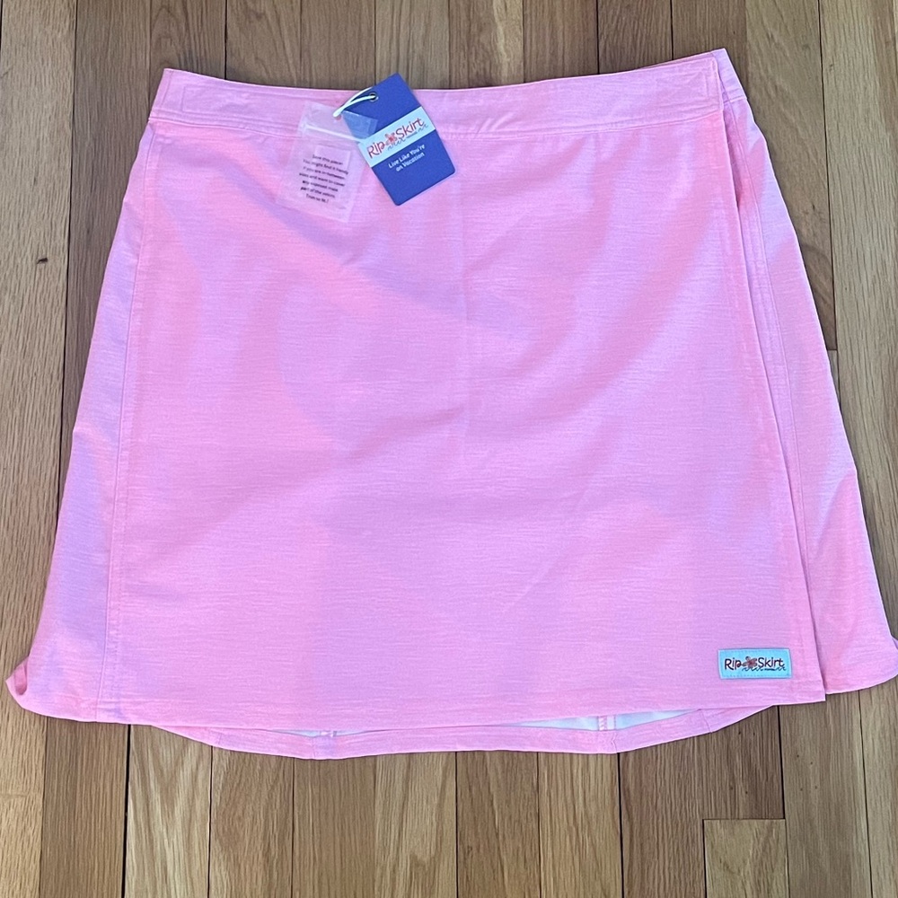 Ripskirt Hawaii Lightweight Pink Beach Wrap Travel Skirt Size Large Length 2